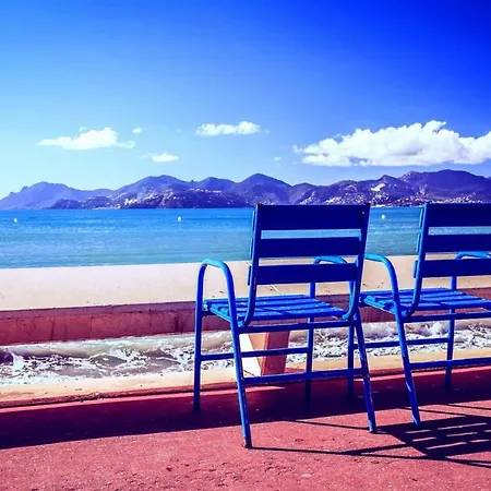 Zen Sea View In Front X2 Pools-ac-clim-wifi-free Parking Inside * 戛纳